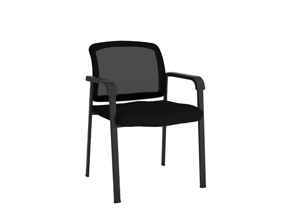 Cubit Boardroom Table and Ozone Chair Package-Meeting Room Furniture-Atlantic Oak-6 chairs-Commercial Traders - Office Furniture