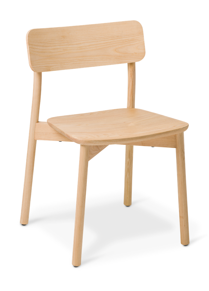 Orlo Chair-Chairs-Natural Ash-Not Upholstered-Commercial Traders - Office Furniture