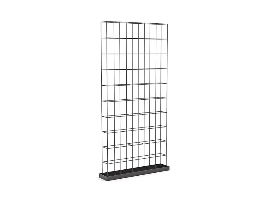 Planter Wall Frame - Frame Only-Unclassified-Black Powdercoat-Commercial Traders - Office Furniture