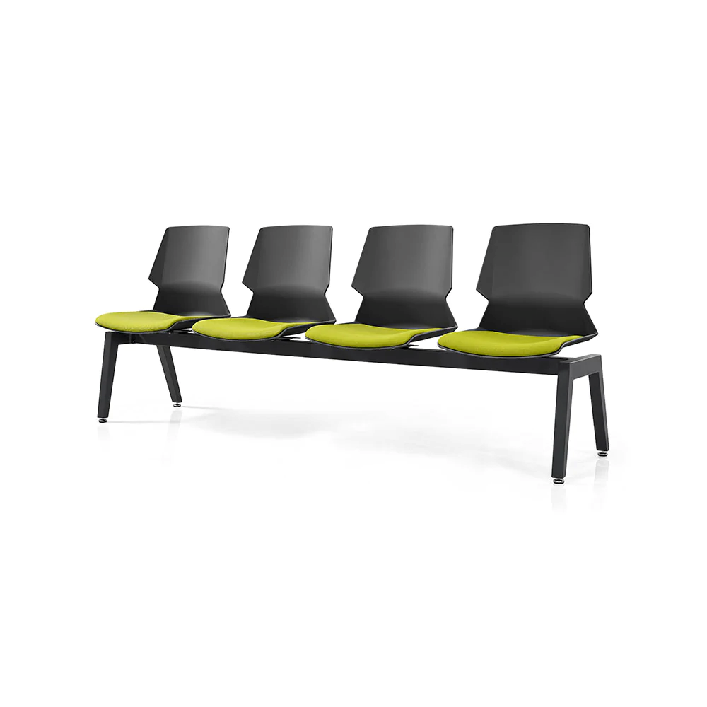 PRISM 4 User Bench Chair-Chairs-Black-Olive-Commercial Traders - Office Furniture