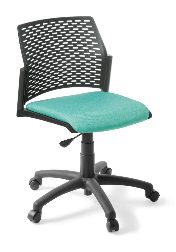 Punch Swivel Chair-Office Chairs-Navy Blue-Keylargo-Commercial Traders - Office Furniture