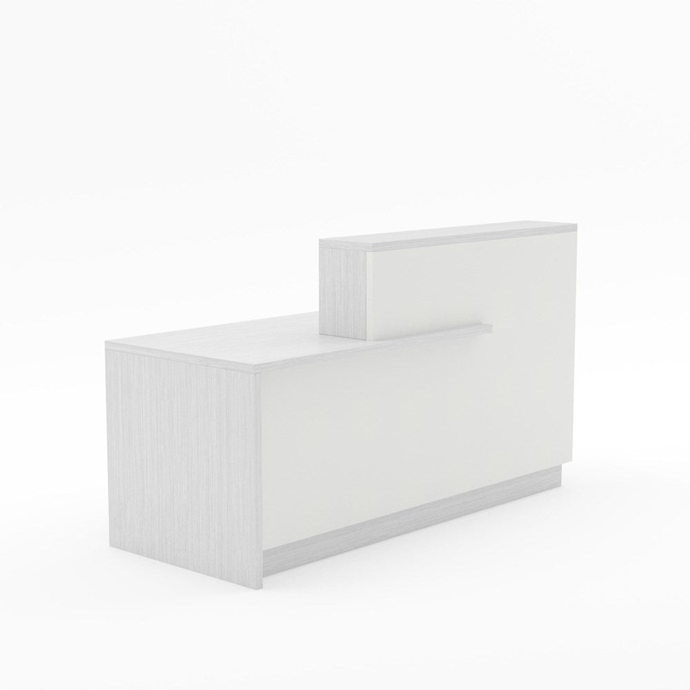 Wanaka Reception Counter-Reception Furniture-Silver Strata-1800 wide-North Island Delivery-Commercial Traders - Office Furniture