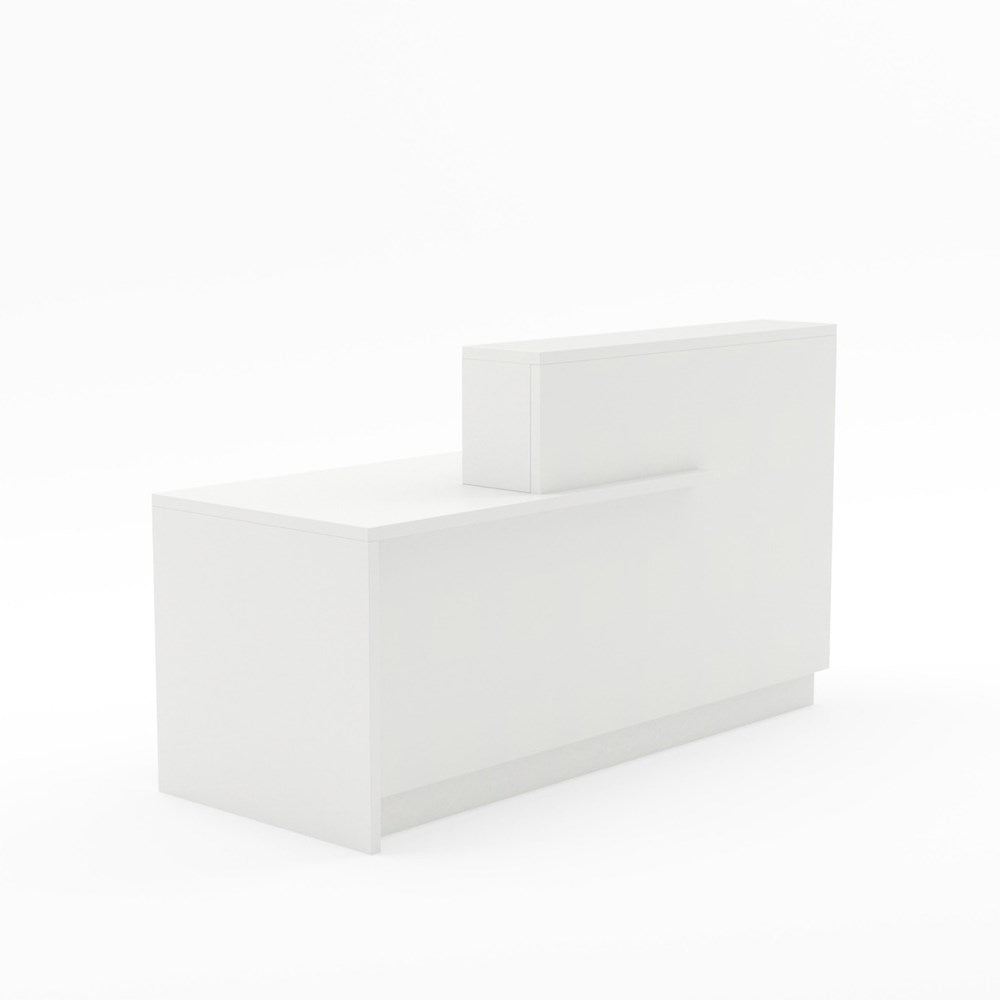 Wanaka Reception Counter-Reception Furniture-Snowdrift-1800 wide-North Island Delivery-Commercial Traders - Office Furniture