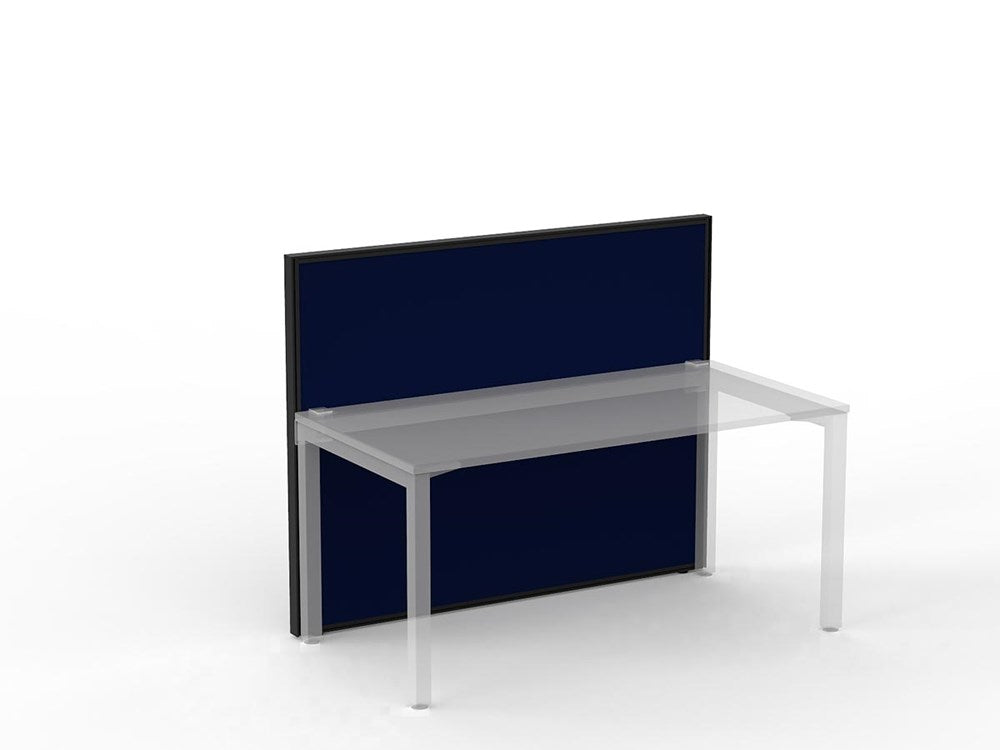 Studio 50 Partition - 1200h x 1500w-Office Partitons-BE-Navy-Commercial Traders - Office Furniture
