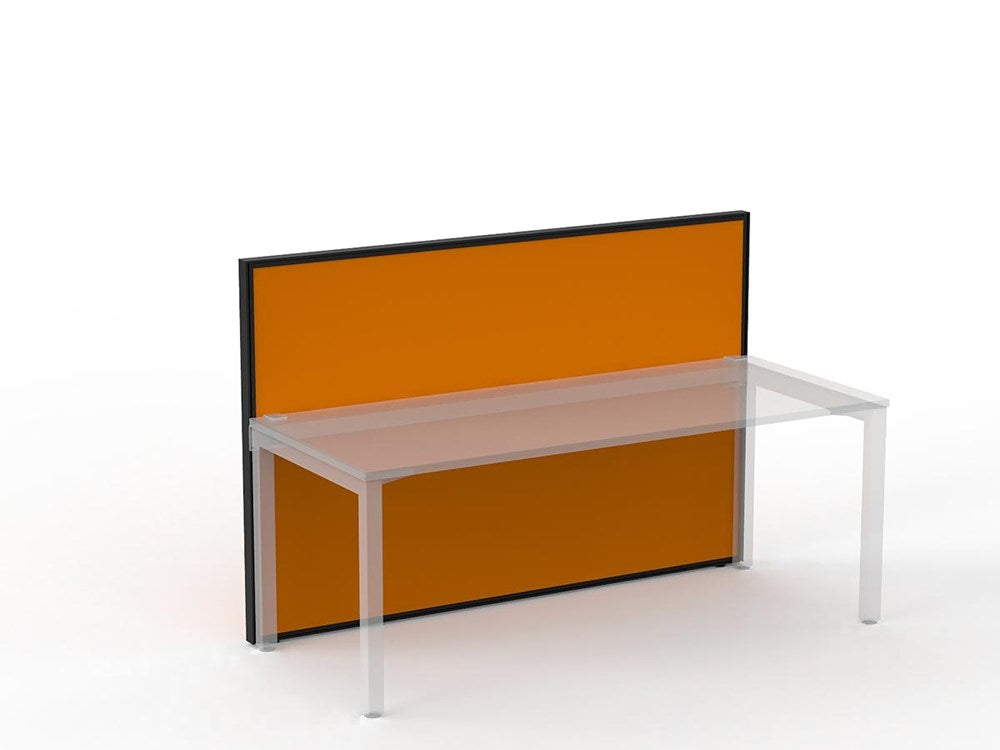 Studio 50 Partition - 1200h x 1800w-Office Partitons-BE-Bright Orange-Commercial Traders - Office Furniture