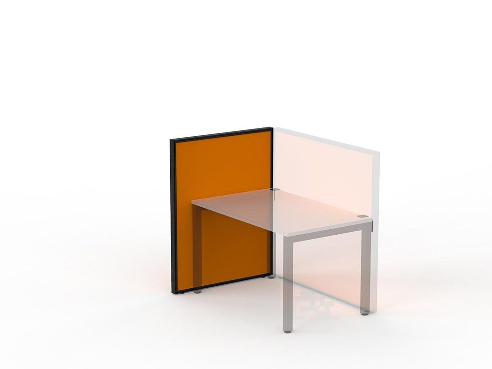 Studio 50 Partition - 1200h x 900w-Office Partitons-BE-Bright Orange-Commercial Traders - Office Furniture