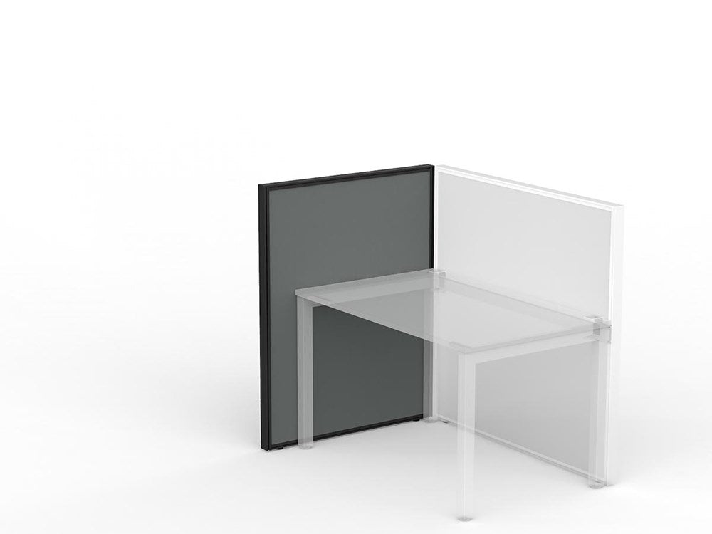 Studio 50 Partition - 1200h x 900w-Office Partitons-SP-Grey-Commercial Traders - Office Furniture
