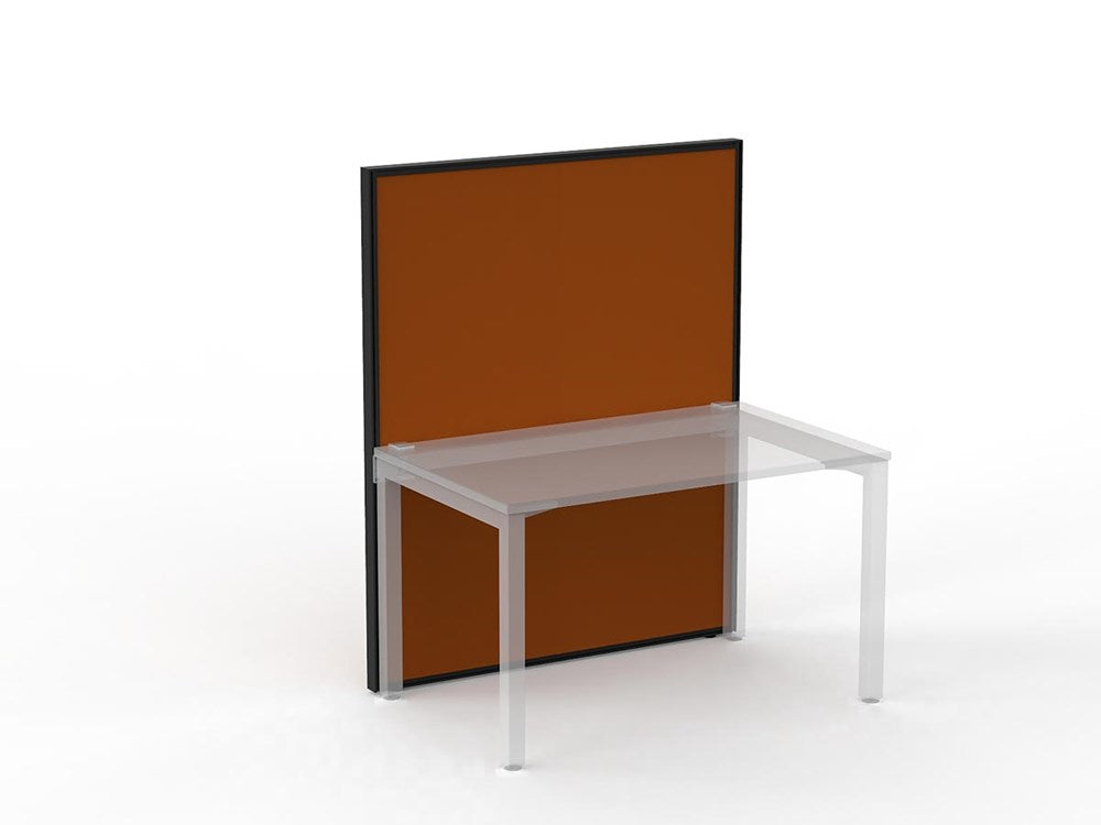 Studio 50 Partition - 1500h x 1200w-Office Partitons-BE-Burnt Orange-Commercial Traders - Office Furniture
