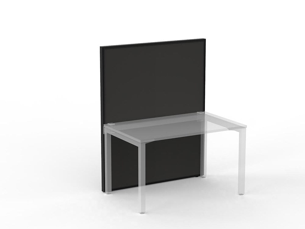 Studio 50 Partition - 1500h x 1200w-Office Partitons-BE-Slate Grey-Commercial Traders - Office Furniture