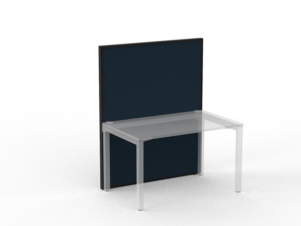 Studio 50 Partition - 1500h x 1200w-Office Partitons-CN-Midnight-Commercial Traders - Office Furniture