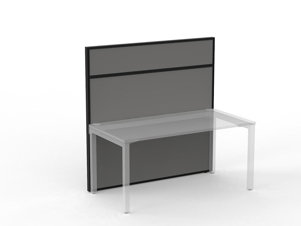 Studio 50 Partition - 1500h x 1500w-Office Partitons-BE-Alloy Grey-Commercial Traders - Office Furniture