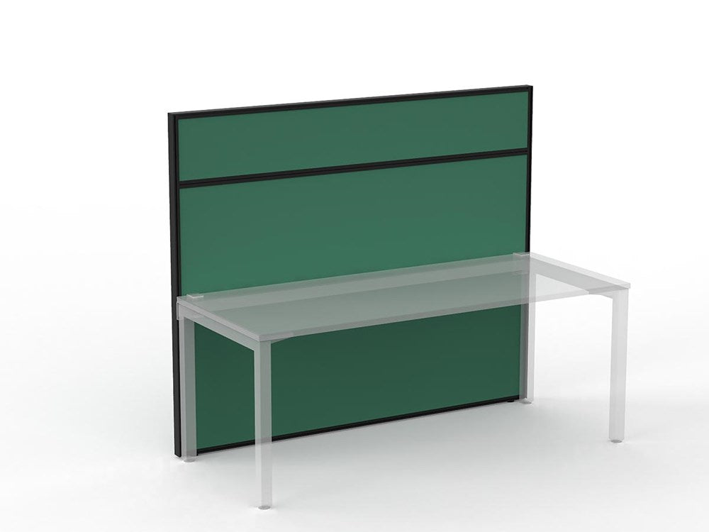 Studio 50 Partition - 1500h x 1800w-Office Partitons-BE-Fern Green-Commercial Traders - Office Furniture