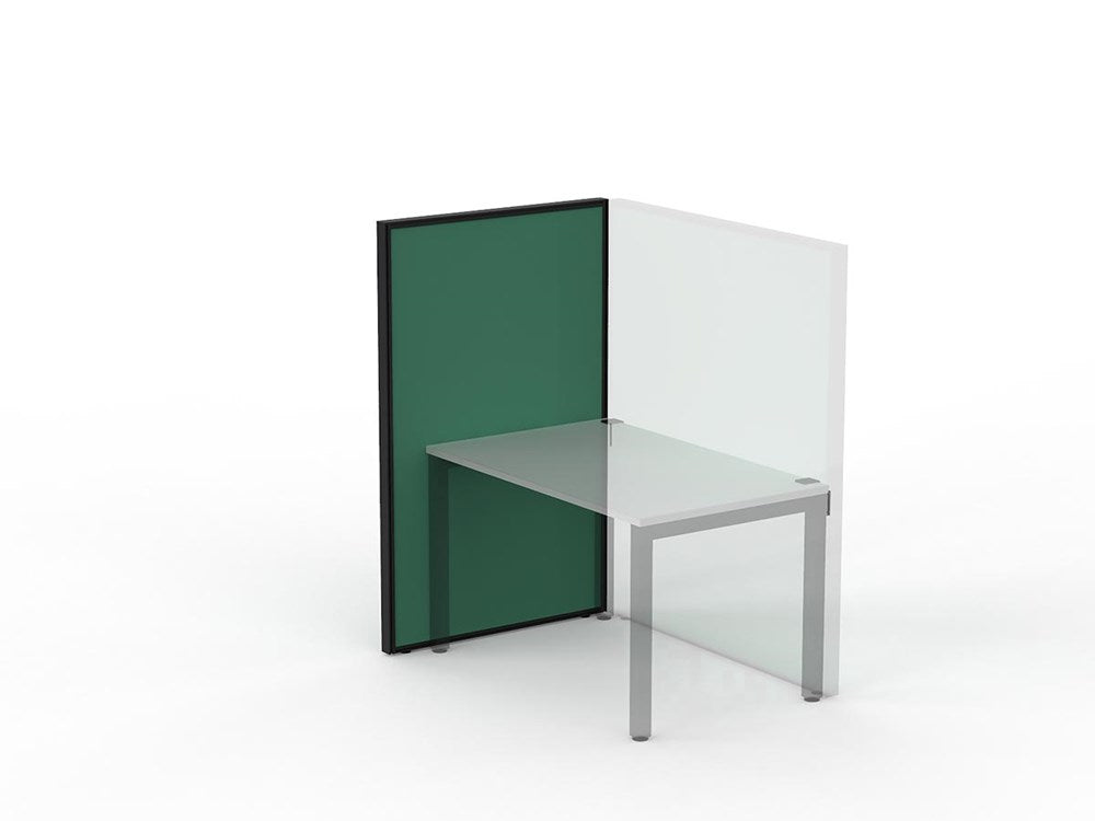 Studio 50 Partition - 1500h x 900w-Office Partitons-BE-Fern Green-Commercial Traders - Office Furniture