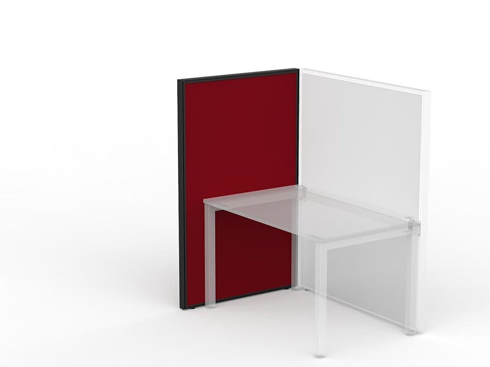 Studio 50 Partition - 1500h x 900w-Office Partitons-SP-Red-Commercial Traders - Office Furniture