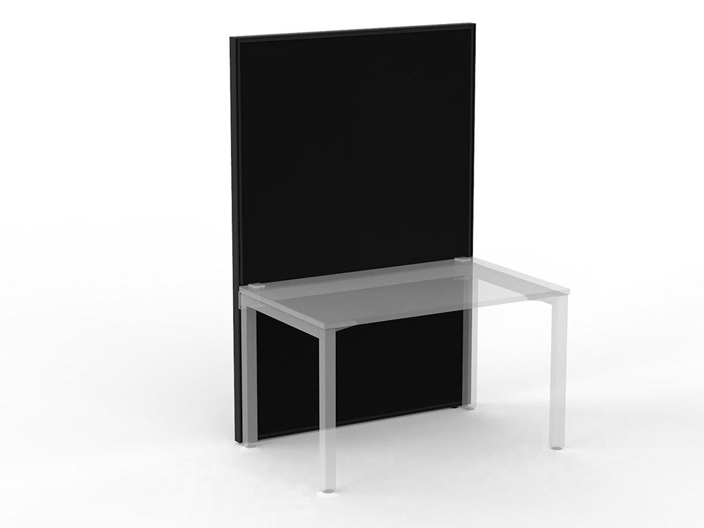 Studio 50 Partition - 1800h x 1200w-Office Partitons-BE-Black-Commercial Traders - Office Furniture