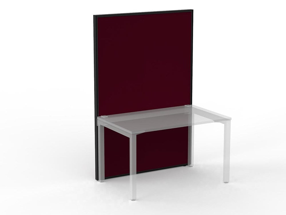 Studio 50 Partition - 1800h x 1200w-Office Partitons-BE-Ruby Red-Commercial Traders - Office Furniture