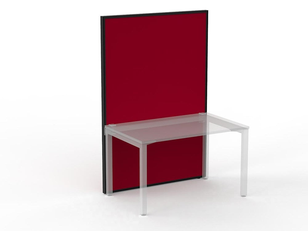 Studio 50 Partition - 1800h x 1200w-Office Partitons-BE-Tomato Red-Commercial Traders - Office Furniture