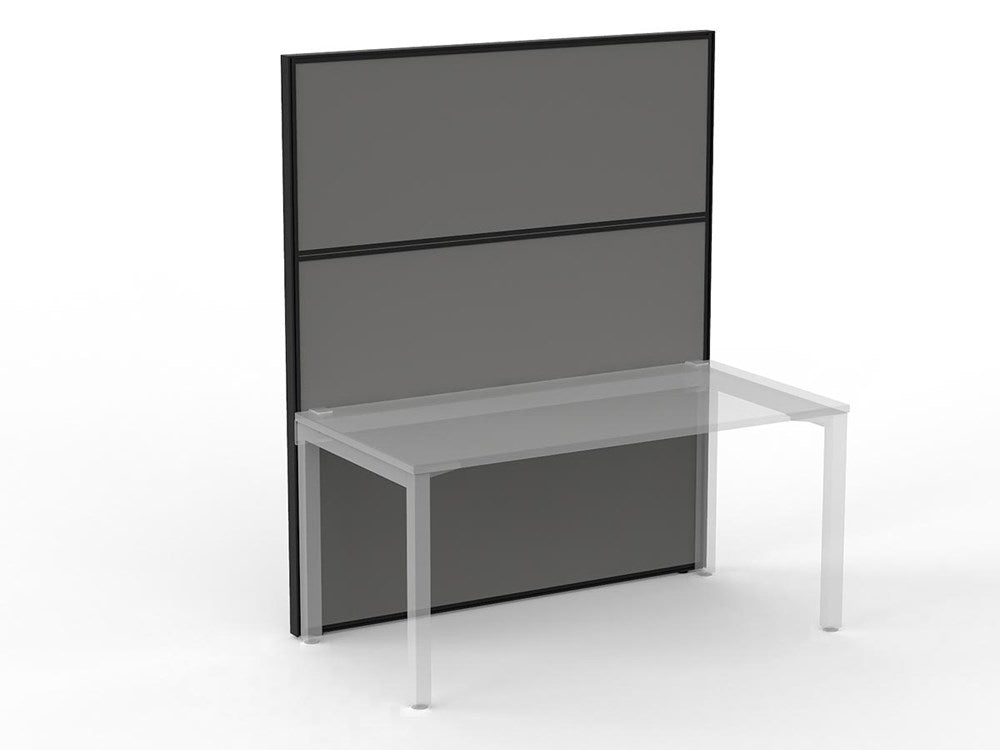 Studio 50 Partition - 1800h x 1500w-Office Partitons-BE-Alloy Grey-Commercial Traders - Office Furniture