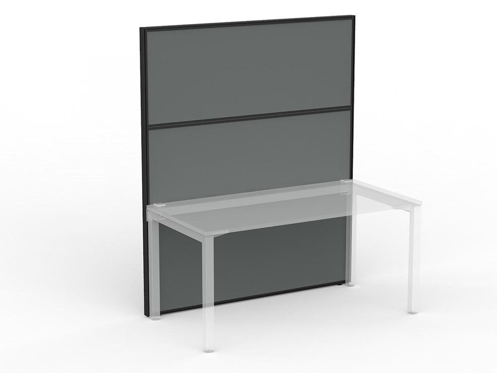 Studio 50 Partition - 1800h x 1500w-Office Partitons-SP-Grey-Commercial Traders - Office Furniture