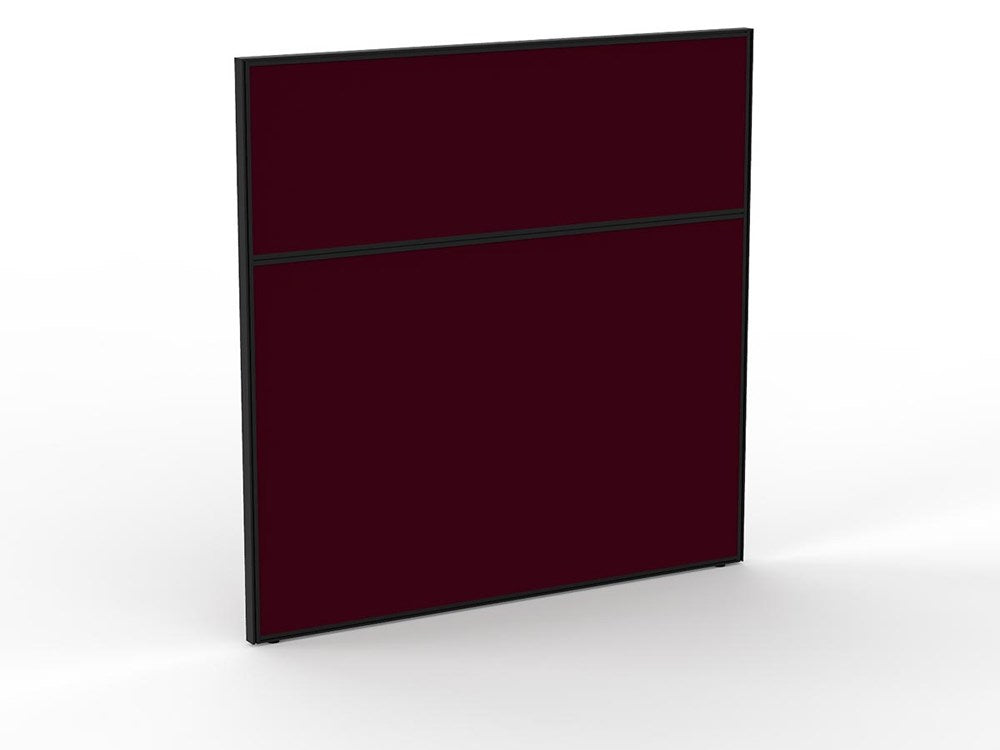 Studio 50 Partition - 1800h x 1800w-Office Partitons-BE-Ruby Red-Commercial Traders - Office Furniture