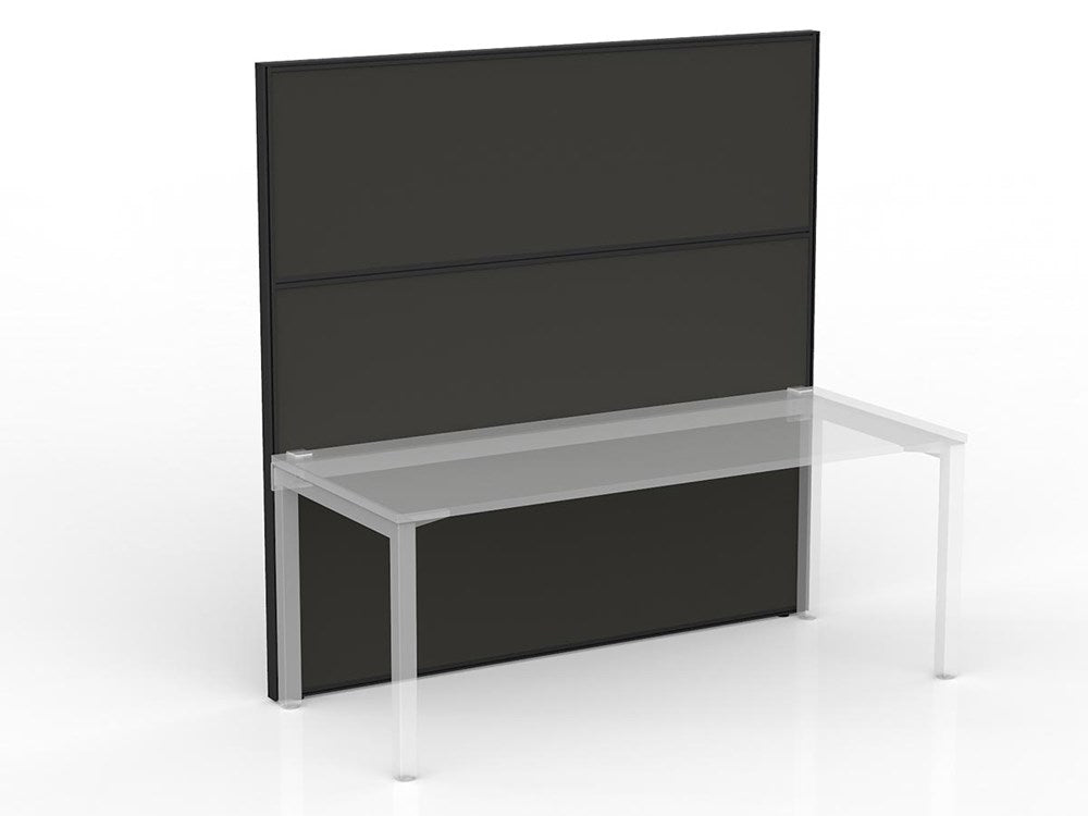 Studio 50 Partition - 1800h x 1800w-Office Partitons-SP-Charcoal-Commercial Traders - Office Furniture