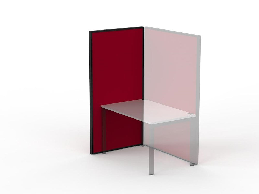 Studio 50 Partition - 1800h x 900w-Office Partitons-BE-Tomato Red-Commercial Traders - Office Furniture