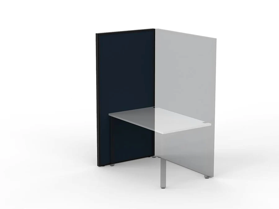 Studio 50 Partition - 1800h x 900w-Office Partitons-CN-Midnight-Commercial Traders - Office Furniture