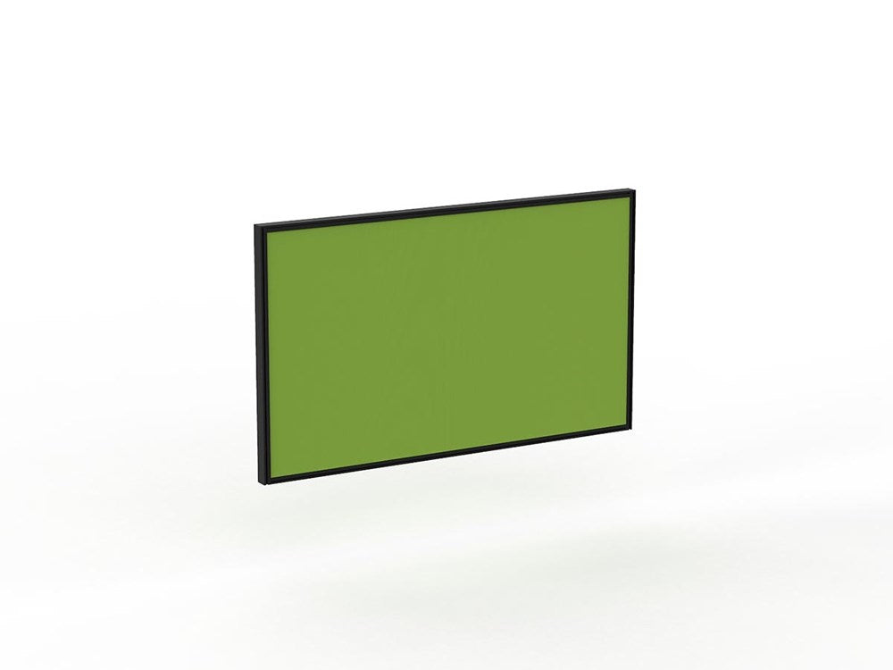 Studio 50 Desk Mount Screen - 900H x 1500W-Office Partitons-BE-Lime Green-Commercial Traders - Office Furniture
