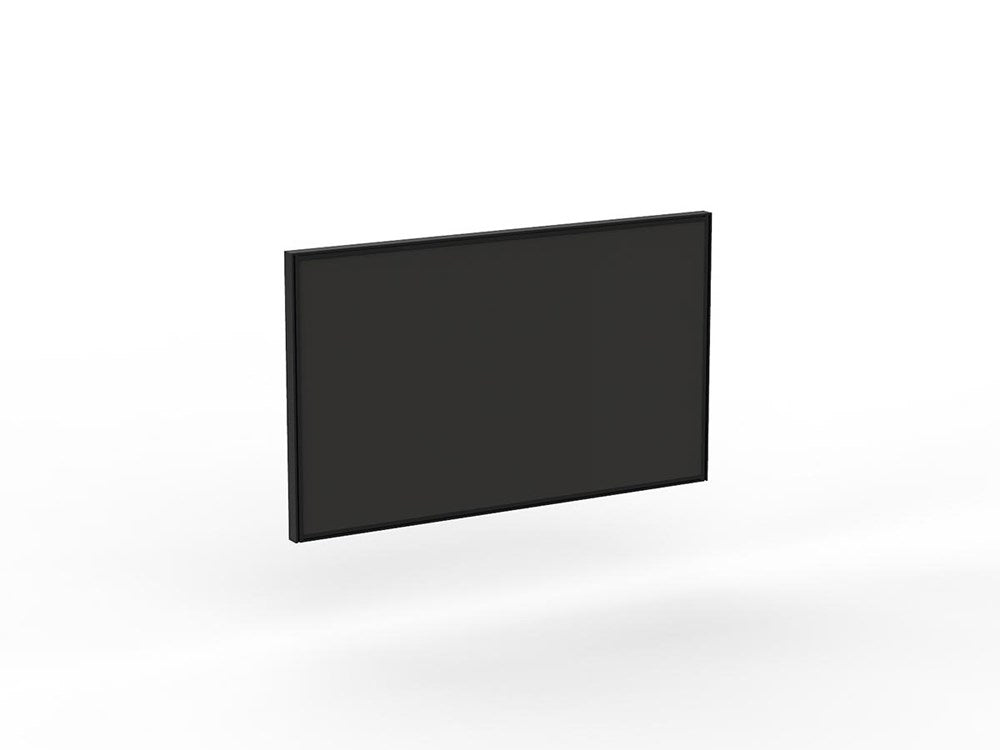 Studio 50 Desk Mount Screen - 900H x 1500W-Office Partitons-BE-Slate Grey-Commercial Traders - Office Furniture