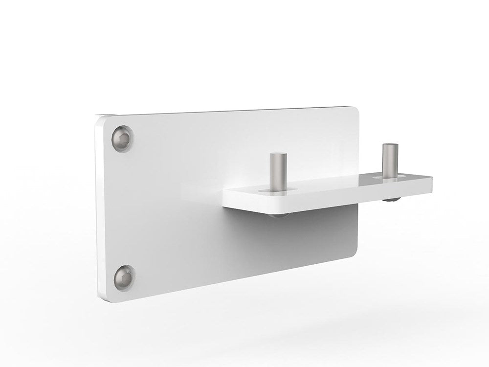 Studio 50 Bracket-Office Partitons-For Cubit Desk (Each)-White-Commercial Traders - Office Furniture