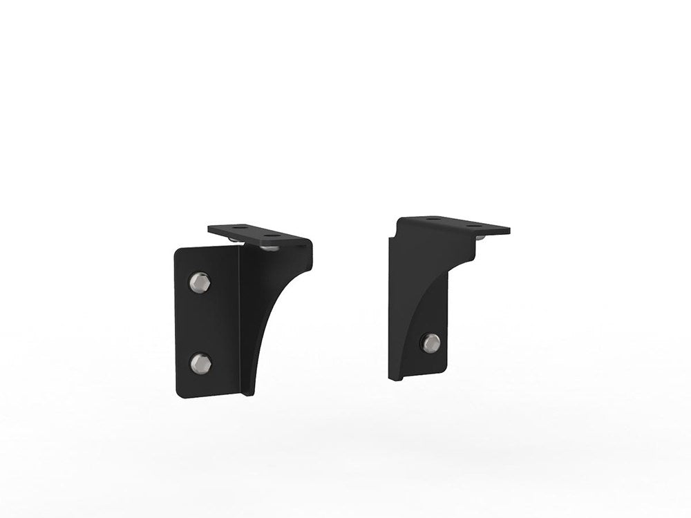Studio 50 Bracket-Office Partitons-60mm (Pair)-Black-Commercial Traders - Office Furniture