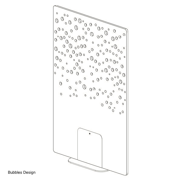 Acoustic Satori Divider-Noise Reduction-White-Commercial Traders - Office Furniture