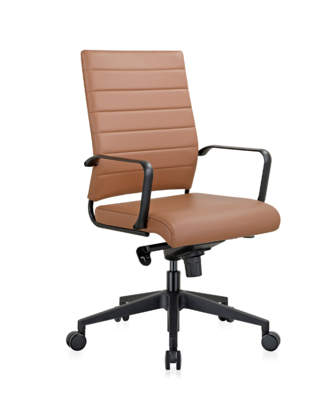 Classic Meeting Chair-Meeting Chairs-Classic Tan-Commercial Traders - Office Furniture