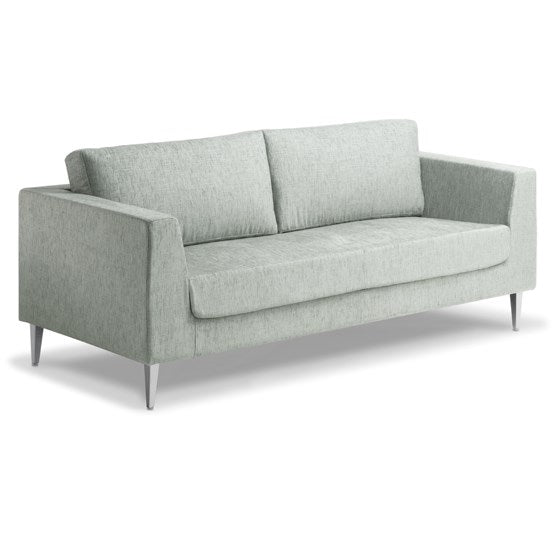 Shanghai 2-seater-Reception Furniture-Keylargo-Black-Commercial Traders - Office Furniture