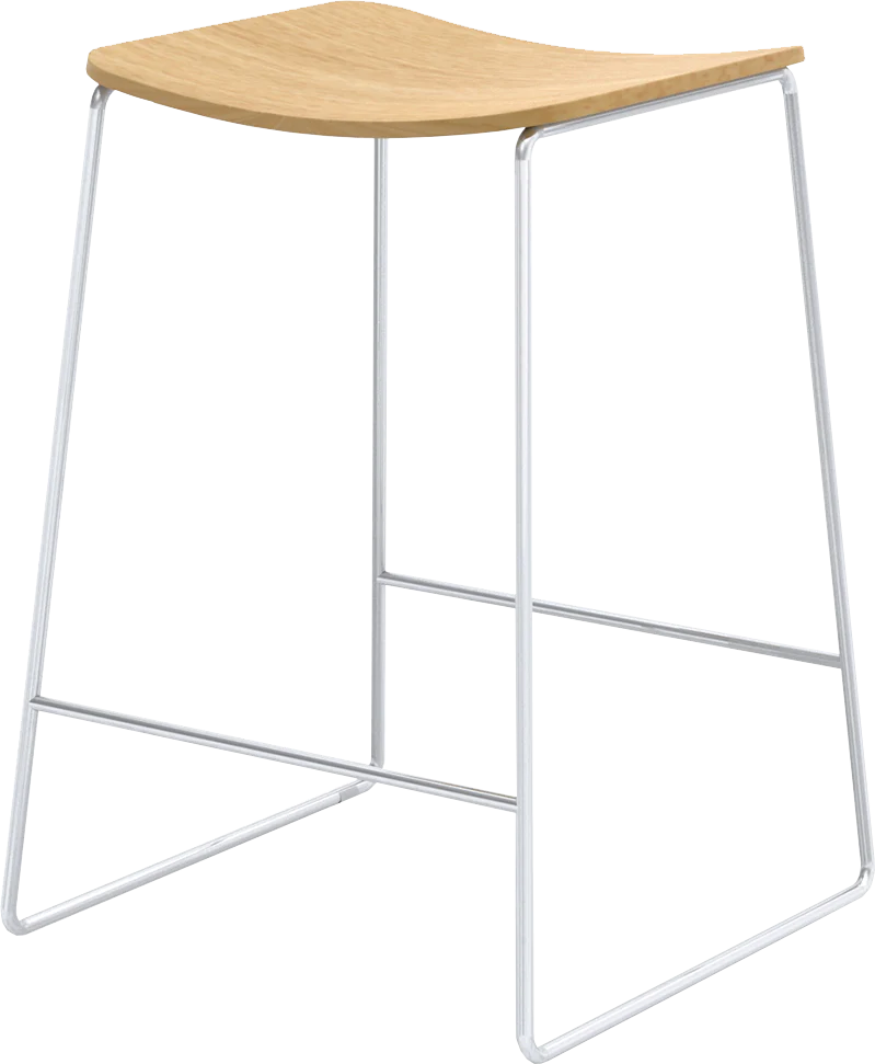 Skala Stools 650H-Barstools-Black-No-Commercial Traders - Office Furniture
