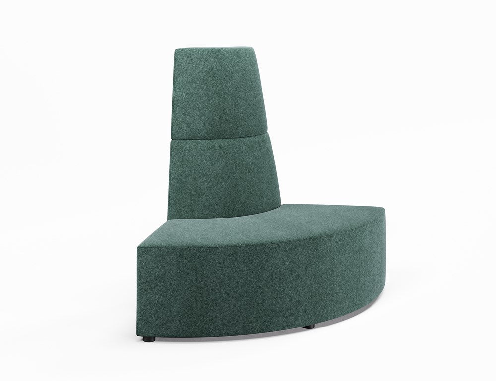 Vista Small 90° Curve Convex-Reception Furniture-Full Depth-High-Ashcroft-Commercial Traders - Office Furniture