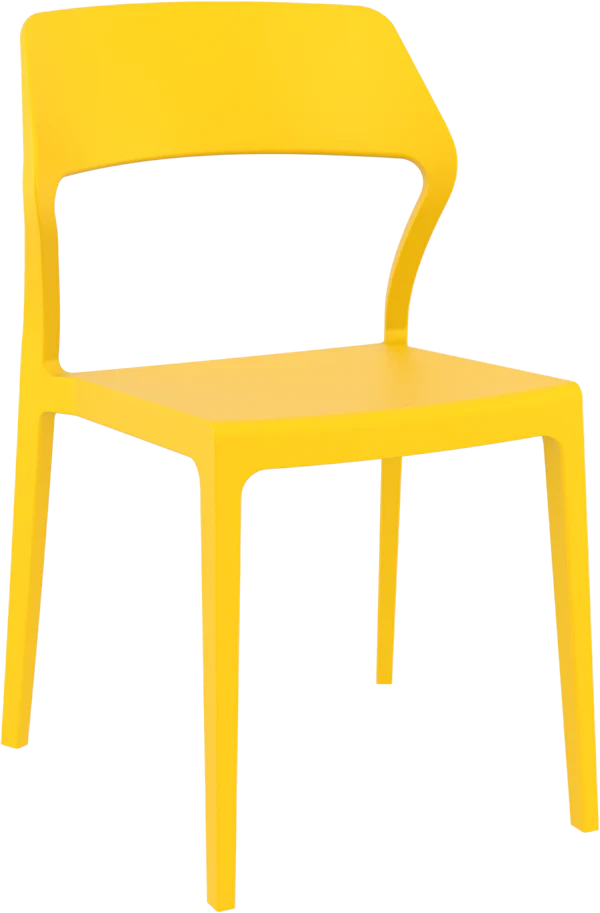 Soda Chair-Lunchroom Chairs-Yellow-North Island (Ground Floor)-Commercial Traders - Office Furniture