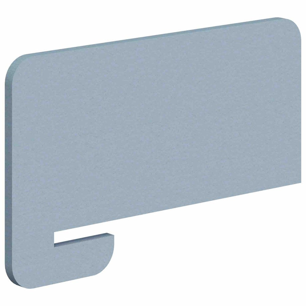 Sonic Acoustic Push-on Side screen-Acoustic-350 x 750-Blue-Commercial Traders - Office Furniture