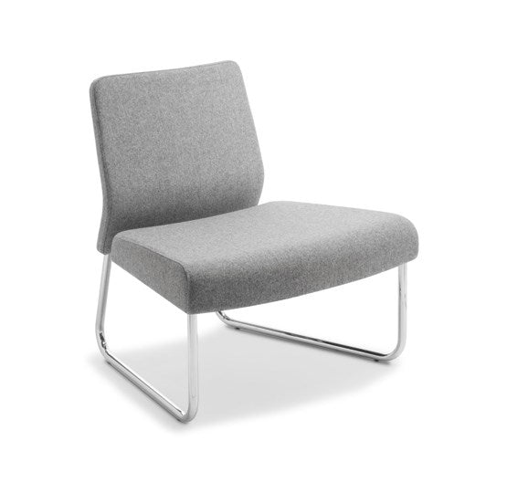 Station External Curve-Reception Furniture-Augustus-Chrome-Commercial Traders - Office Furniture