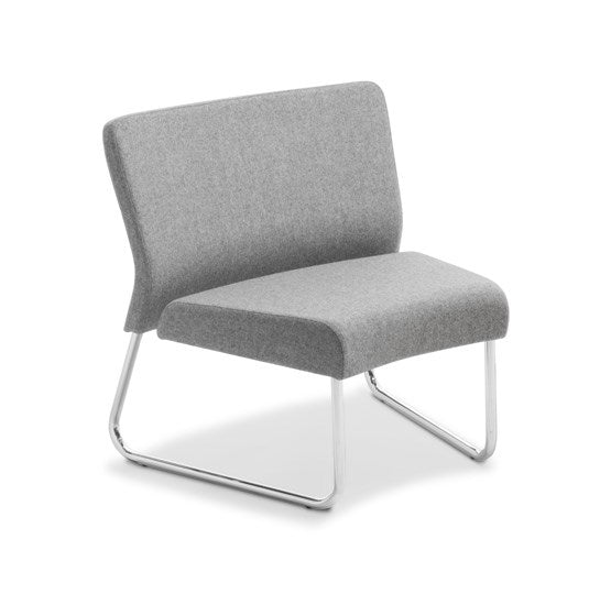 Station Internal Curve-Reception Furniture-Augustus-Chrome-Commercial Traders - Office Furniture