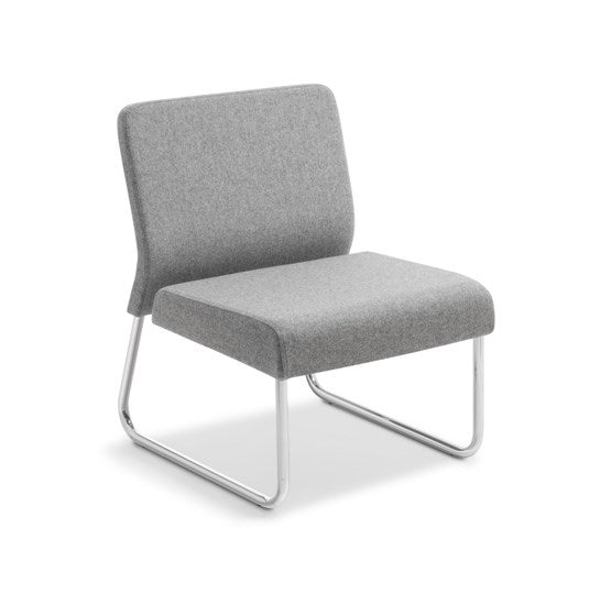 Station Straight-Reception Furniture-Augustus-Chrome-Commercial Traders - Office Furniture