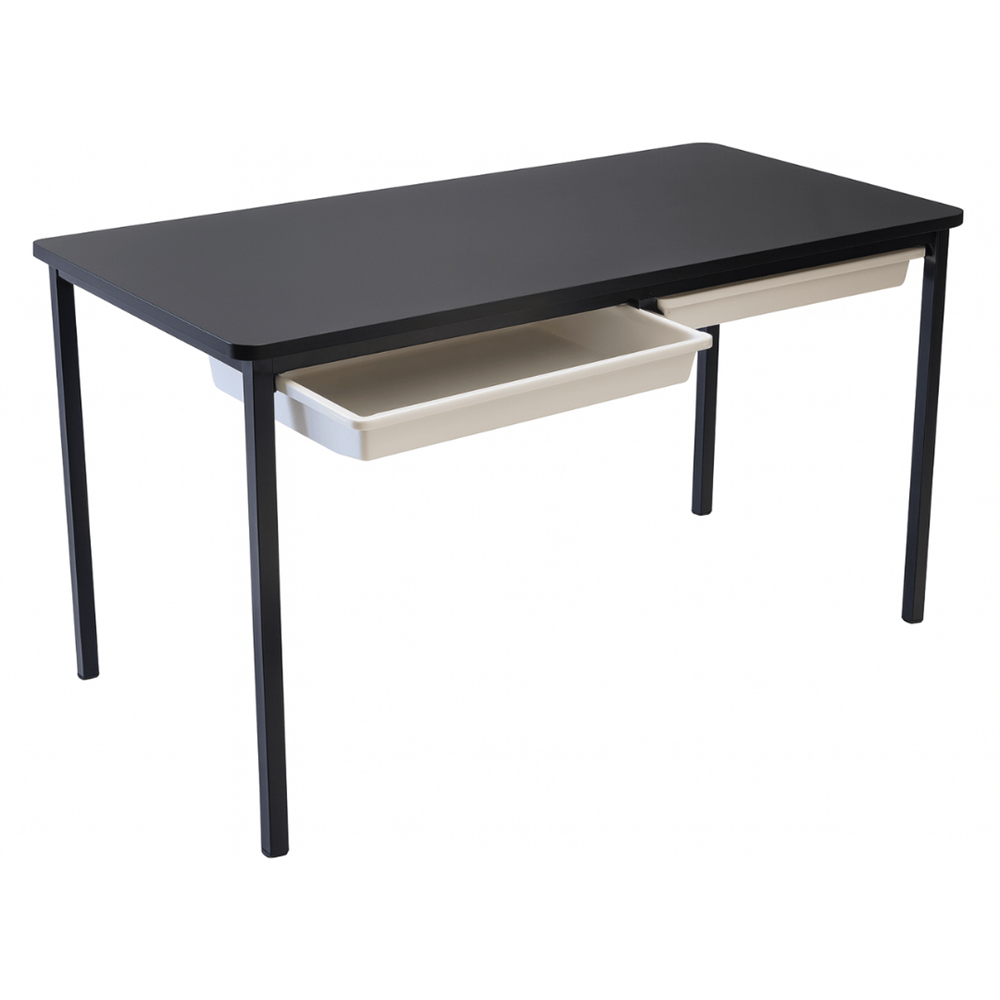 Student Desk Multi Station - 4 person-Education Furniture-Silver Star-Please Enquire-Commercial Traders - Office Furniture