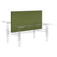 Summit ii Pod Screen 770H x 1200W-Office Partitons-Grass-Black-Commercial Traders - Office Furniture