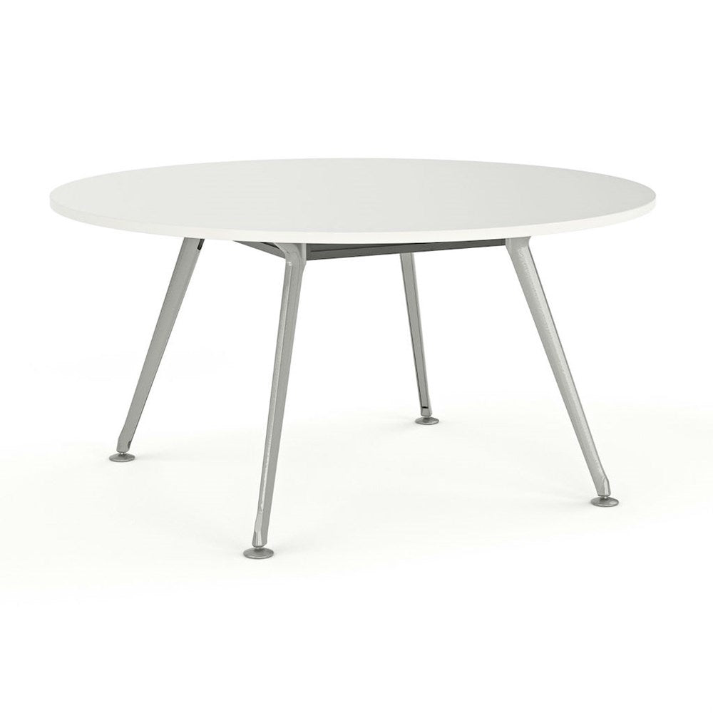 Euro Meeting Table 1500-Meeting Room Furniture-White-South Island Delivery (Ground Floor)-Commercial Traders - Office Furniture