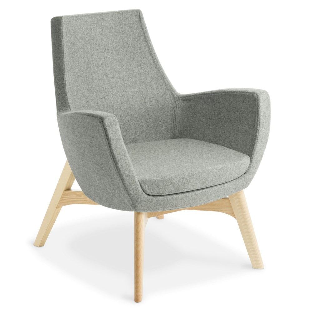 Treviso Timber Base-Reception Furniture-Charisma-Black-Commercial Traders - Office Furniture