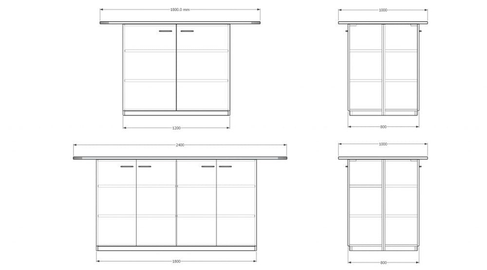 Mascot Leaner Storage Unit-Meeting Room Furniture-Snow Velvet-Commercial Traders - Office Furniture