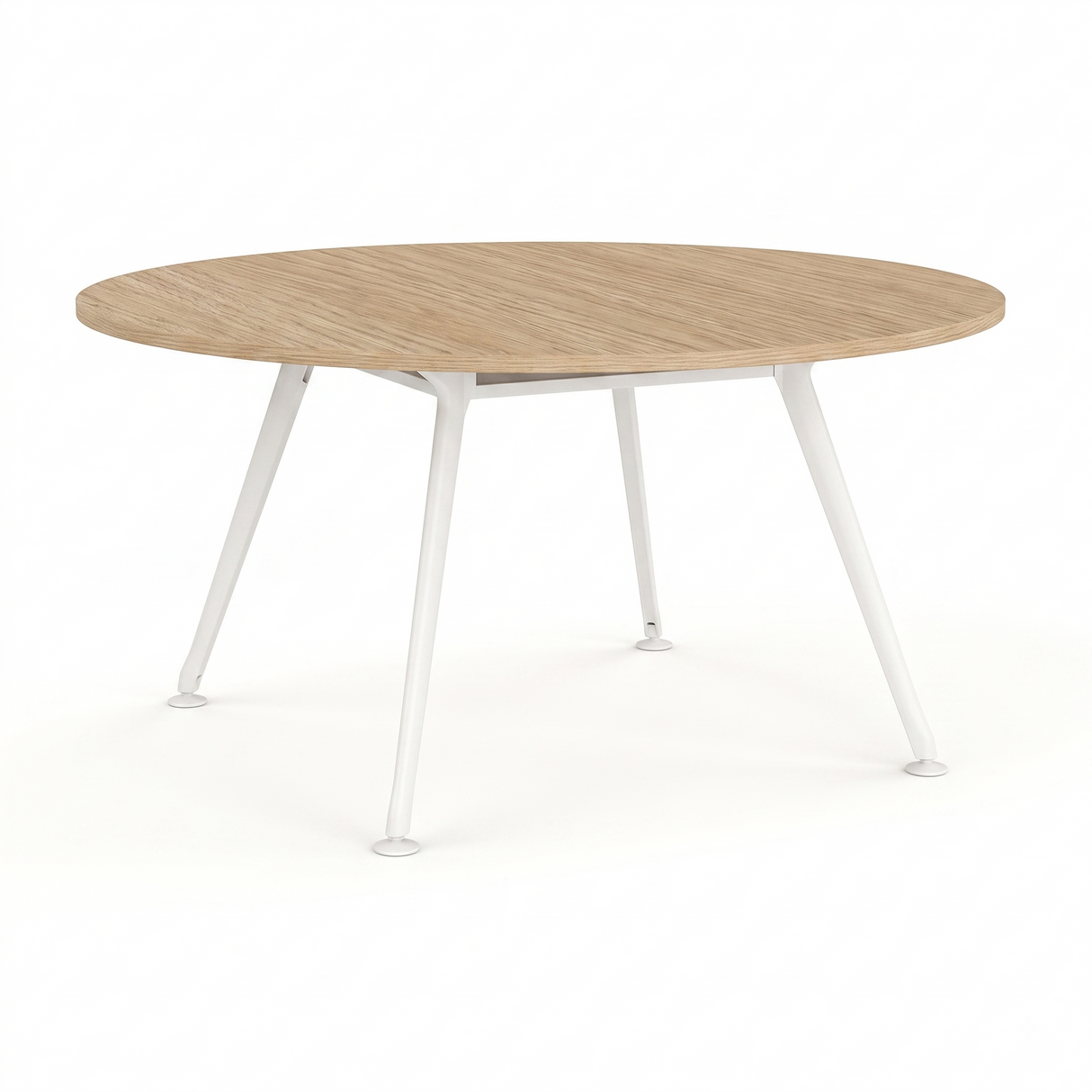 Euro Meeting Table 1500-Meeting Room Furniture-White-South Island Delivery (Ground Floor)-Commercial Traders - Office Furniture