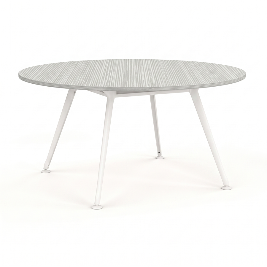 Euro Meeting Table 1500-Meeting Room Furniture-White-South Island Delivery (Ground Floor)-Commercial Traders - Office Furniture