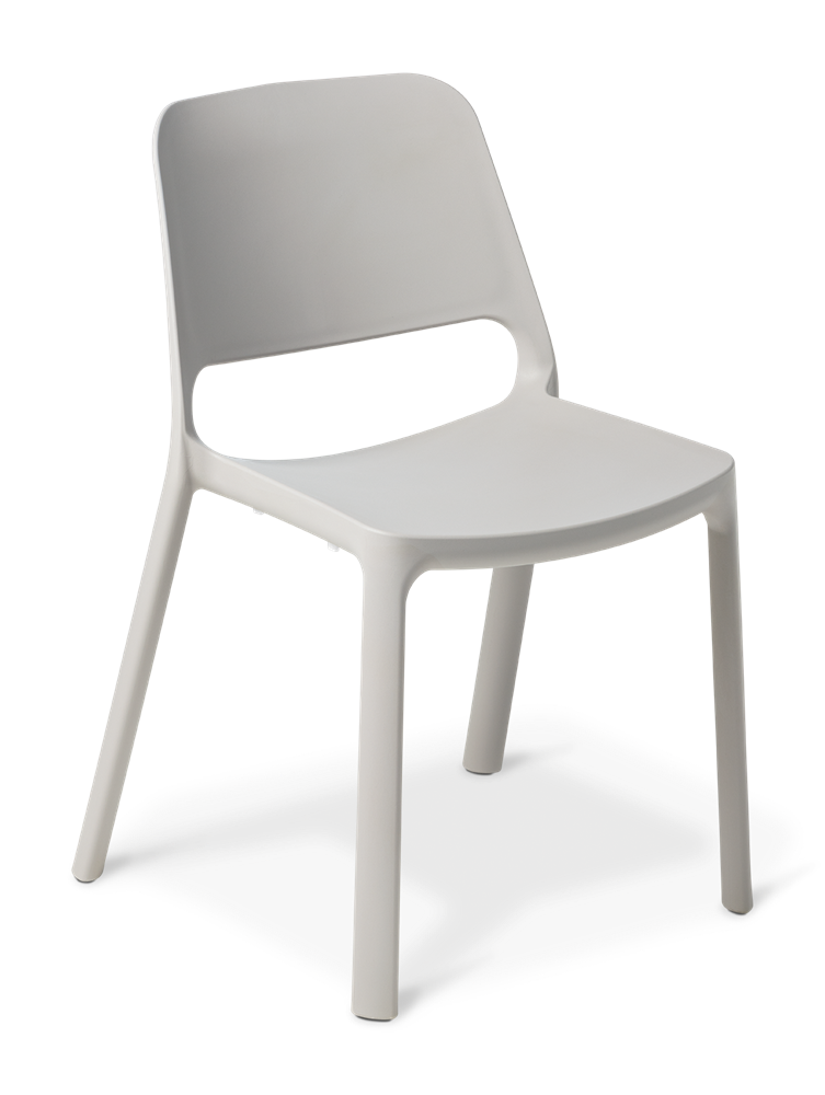 Zero Chair-Lunchroom Chairs-Stone-Commercial Traders - Office Furniture