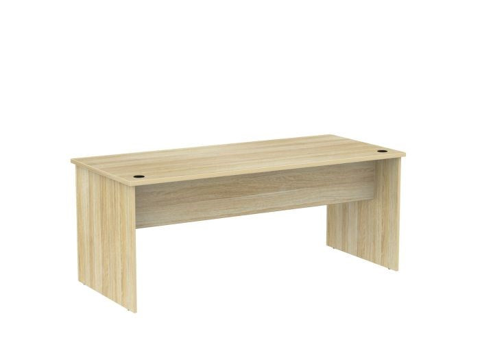Cubit Slab End Desk-Office Desks-1800 x 800-Commercial Traders - Office Furniture
